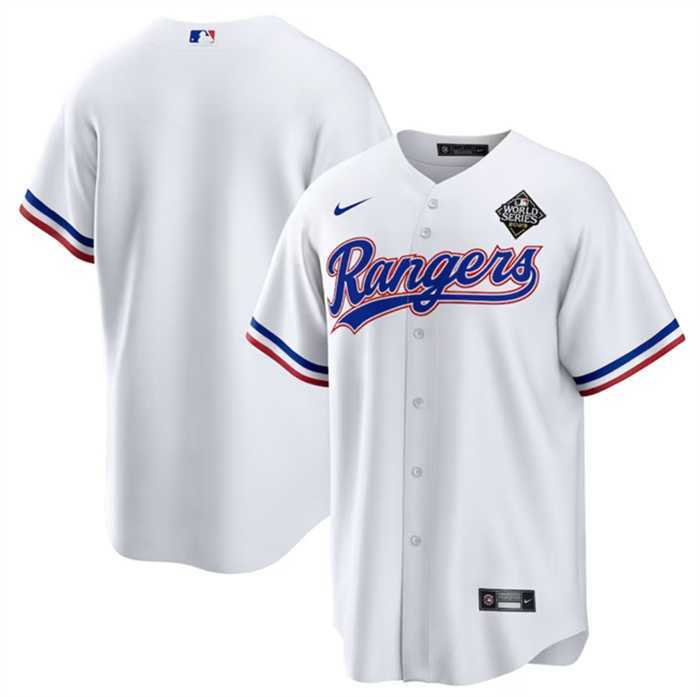 Men's Texas Rangers Blank White 2023 World Series Stitched Baseball Jersey Dzhi,We sell and wholesale Men's Texas Rangers Blank White 2023 World Series Stitched Baseball Jersey Dzhi on line form chian!